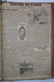 Página do jornal Correio do Ceará de março de 1931