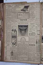 Página do jornal Correio do Ceará de março de 1931