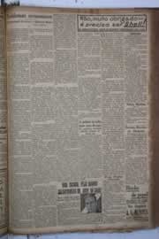 Página do jornal Correio do Ceará de março de 1931