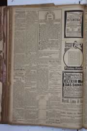 Página do jornal Correio do Ceará de março de 1931