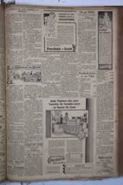 Página do jornal Correio do Ceará de março de 1931