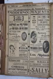 Página do jornal Correio do Ceará de março de 1931