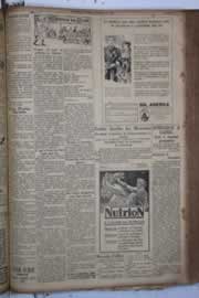 Página do jornal Correio do Ceará de março de 1931