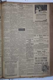 Página do jornal Correio do Ceará de março de 1931