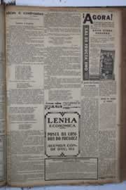 Página do jornal Correio do Ceará de março de 1931