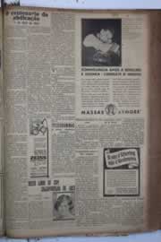 Página do jornal Correio do Ceará de março de 1931