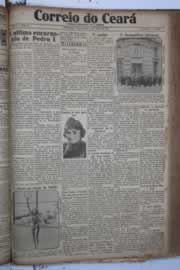 Página do jornal Correio do Ceará de abril de 1931