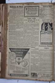Página do jornal Correio do Ceará de abril de 1931