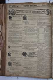 Página do jornal Correio do Ceará de abril de 1931