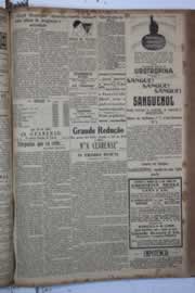 Página do jornal Correio do Ceará de abril de 1931