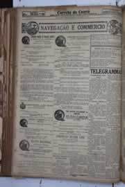 Página do jornal Correio do Ceará de abril de 1931