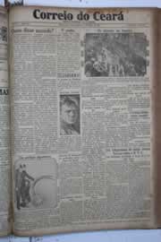 Página do jornal Correio do Ceará de abril de 1931