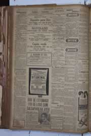 Página do jornal Correio do Ceará de abril de 1931