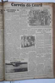 Página do jornal Correio do Ceará de abril de 1931