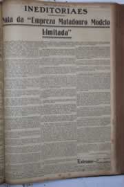 Página do jornal Correio do Ceará de abril de 1931