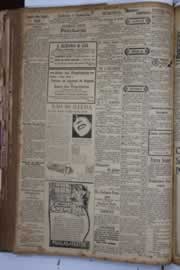 Página do jornal Correio do Ceará de abril de 1931