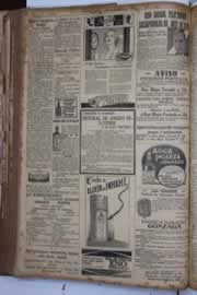 Página do jornal Correio do Ceará de abril de 1931