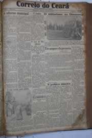 Página do jornal Correio do Ceará de maio de 1931