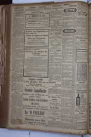 Página do jornal Correio do Ceará de maio de 1931
