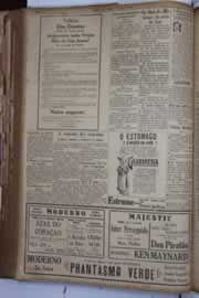Página do jornal Correio do Ceará de maio de 1931