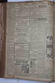 Página do jornal Correio do Ceará de maio de 1931