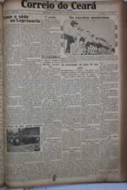 Página do jornal Correio do Ceará de maio de 1931