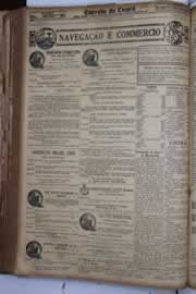 Página do jornal Correio do Ceará de maio de 1931