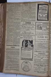 Página do jornal Correio do Ceará de maio de 1931