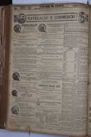 Página do jornal Correio do Ceará de maio de 1931