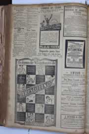 Página do jornal Correio do Ceará de maio de 1931