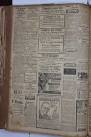 Página do jornal Correio do Ceará de maio de 1931