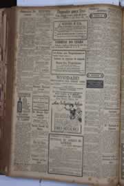 Página do jornal Correio do Ceará de maio de 1931
