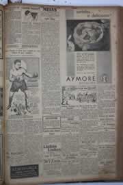 Página do jornal Correio do Ceará de maio de 1931