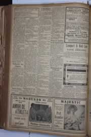 Página do jornal Correio do Ceará de maio de 1931