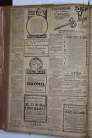 Página do jornal Correio do Ceará de maio de 1931