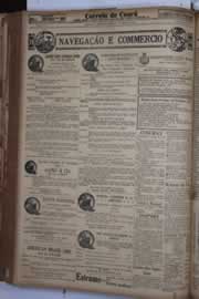 Página do jornal Correio do Ceará de maio de 1931