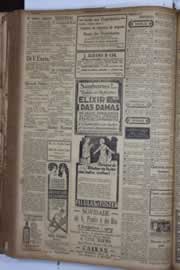 Página do jornal Correio do Ceará de maio de 1931