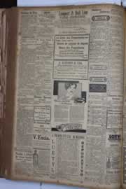 Página do jornal Correio do Ceará de maio de 1931
