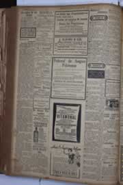 Página do jornal Correio do Ceará de maio de 1931