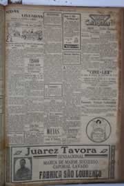 Página do jornal Correio do Ceará de maio de 1931