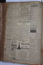 Página do jornal Correio do Ceará de maio de 1931