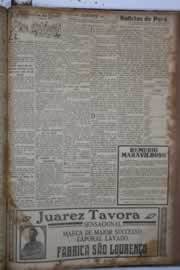 Página do jornal Correio do Ceará de junho de 1931