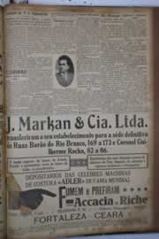 Página do jornal Correio do Ceará de junho de 1931