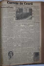 Página do jornal Correio do Ceará de junho de 1931