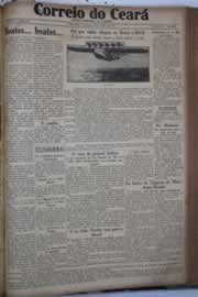 Página do jornal Correio do Ceará de junho de 1931