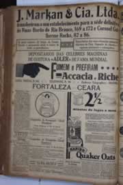 Página do jornal Correio do Ceará de junho de 1931