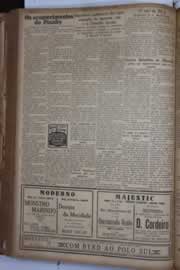 Página do jornal Correio do Ceará de junho de 1931