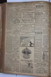 Página do jornal Correio do Ceará de junho de 1931