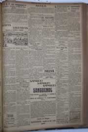 Página do jornal Correio do Ceará de junho de 1931