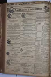 Página do jornal Correio do Ceará de junho de 1931